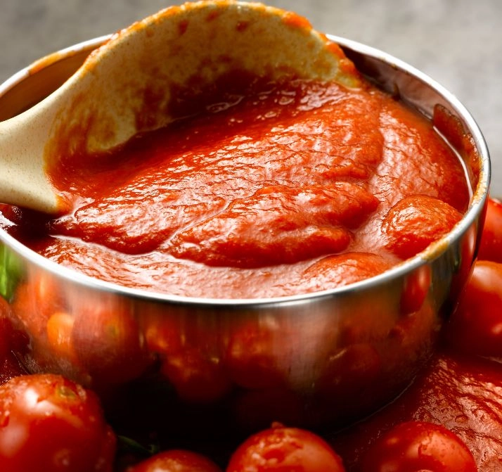 Image Sauce tomate aux oignons